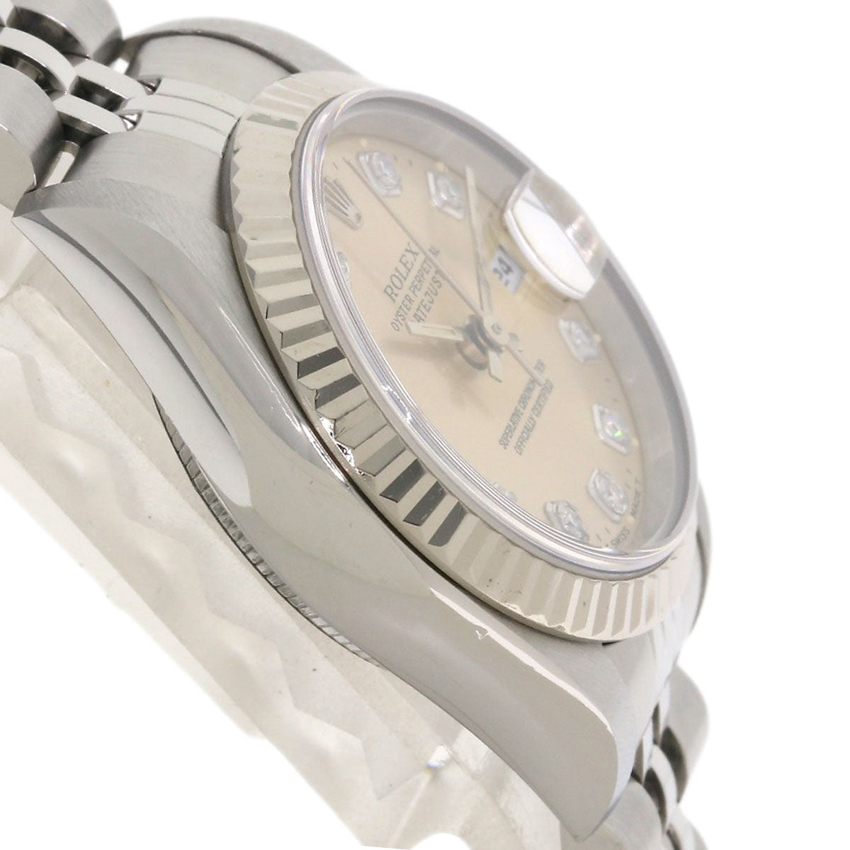 ROLEX DATEJUST 10P Diamond Watches 69174G Stainless Steel/Stainless Steel Ladies