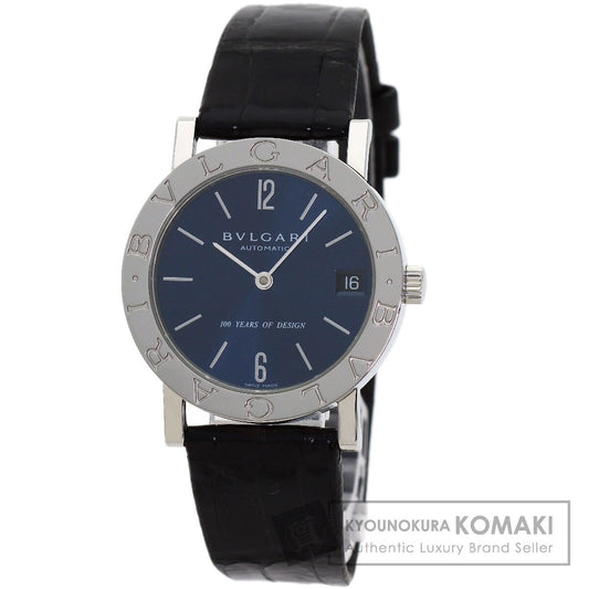 BVLGARI BVLGARI BVLGARI 100th Anniversary Model Watches BB33SL AUTO Stainless Steel/Leather mens
