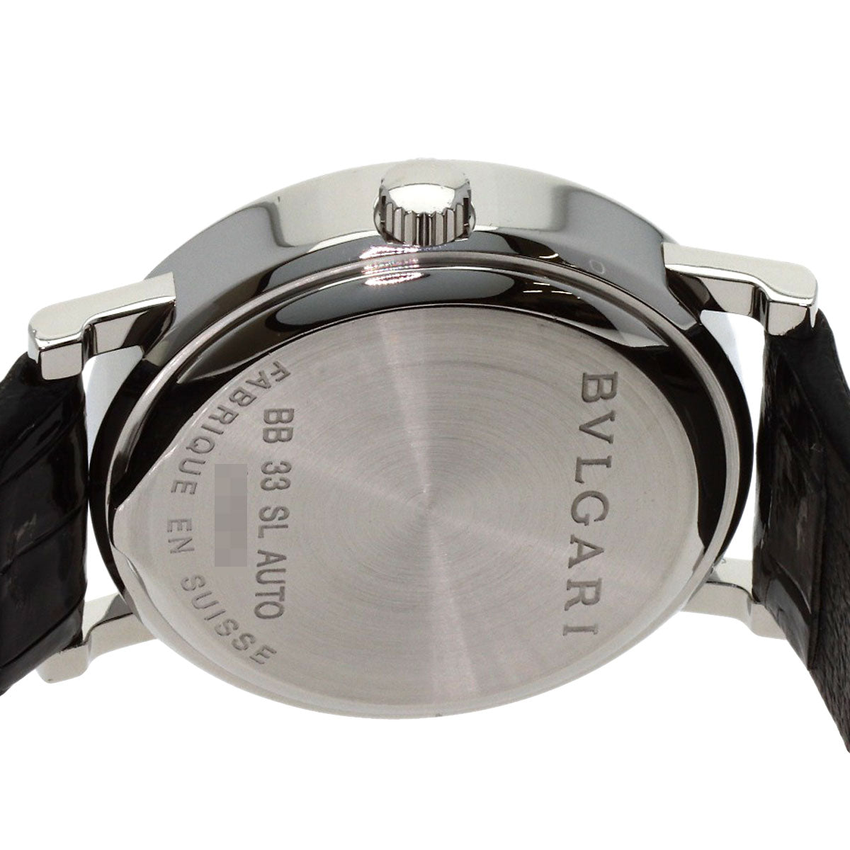 BVLGARI BVLGARI BVLGARI 100th Anniversary Model Watches BB33SL AUTO Stainless Steel/Leather mens