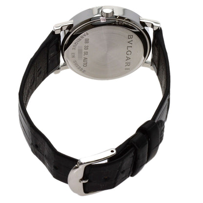 BVLGARI BVLGARI BVLGARI 100th Anniversary Model Watches BB33SL AUTO Stainless Steel/Leather mens
