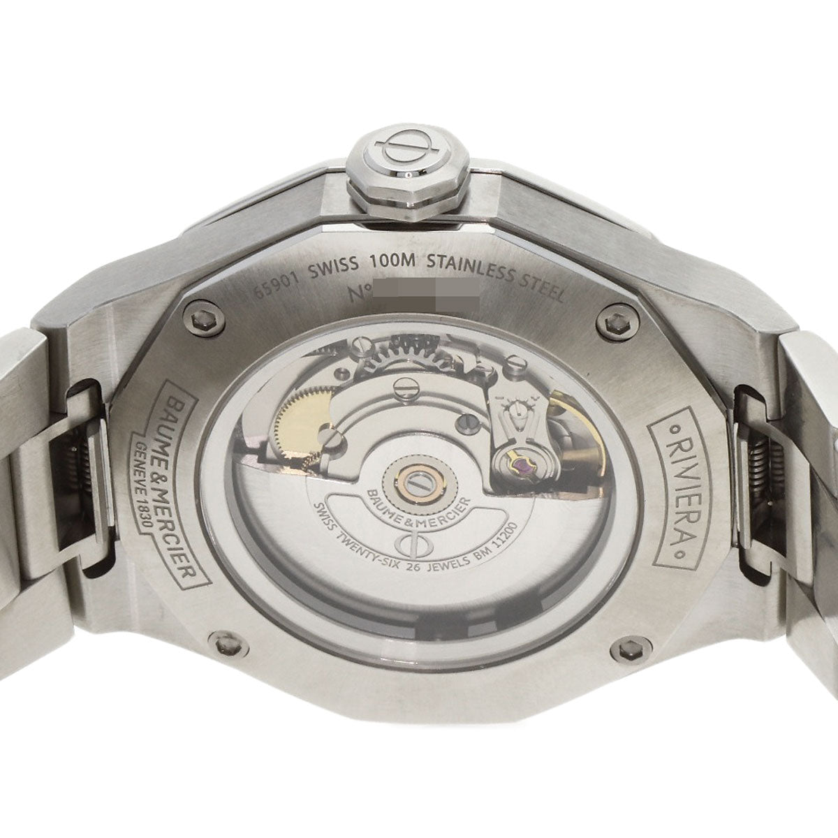 Baume & Mercier Riviera Watches MOA10621 Stainless Steel/Stainless Steel mens