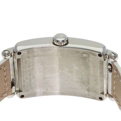 FRANCK MULLER Long Island Mother of Pearl Watches 902QZRELMOP Stainless Steel/Leather Ladies