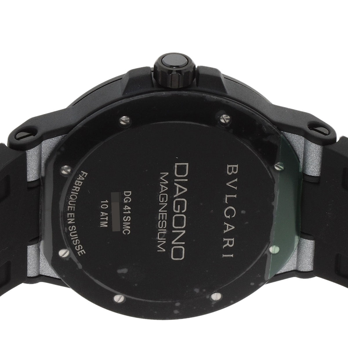 BVLGARI Diagono Magnesium Watches DG41C6SMCVD Magnesium / PEEK/Rubber mens