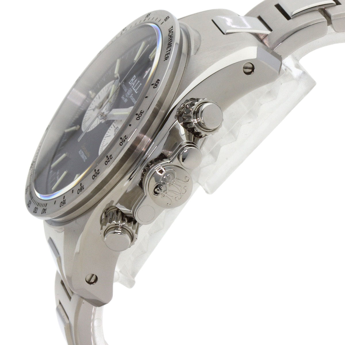 BALLWATCH Engineer Hydrocarbon Racer Chronograph Watches CM2198C-S2CJ-BK Stainless Steel/Stainless Steel mens