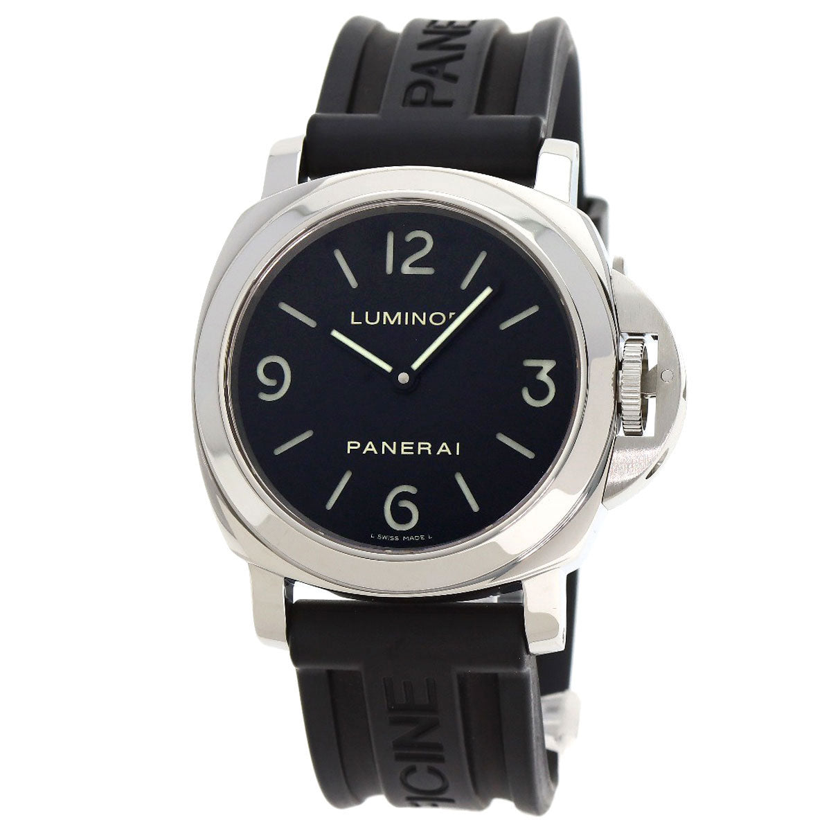 PANERAI Luminol base Watches PAM00112 Stainless Steel/Rubber mens