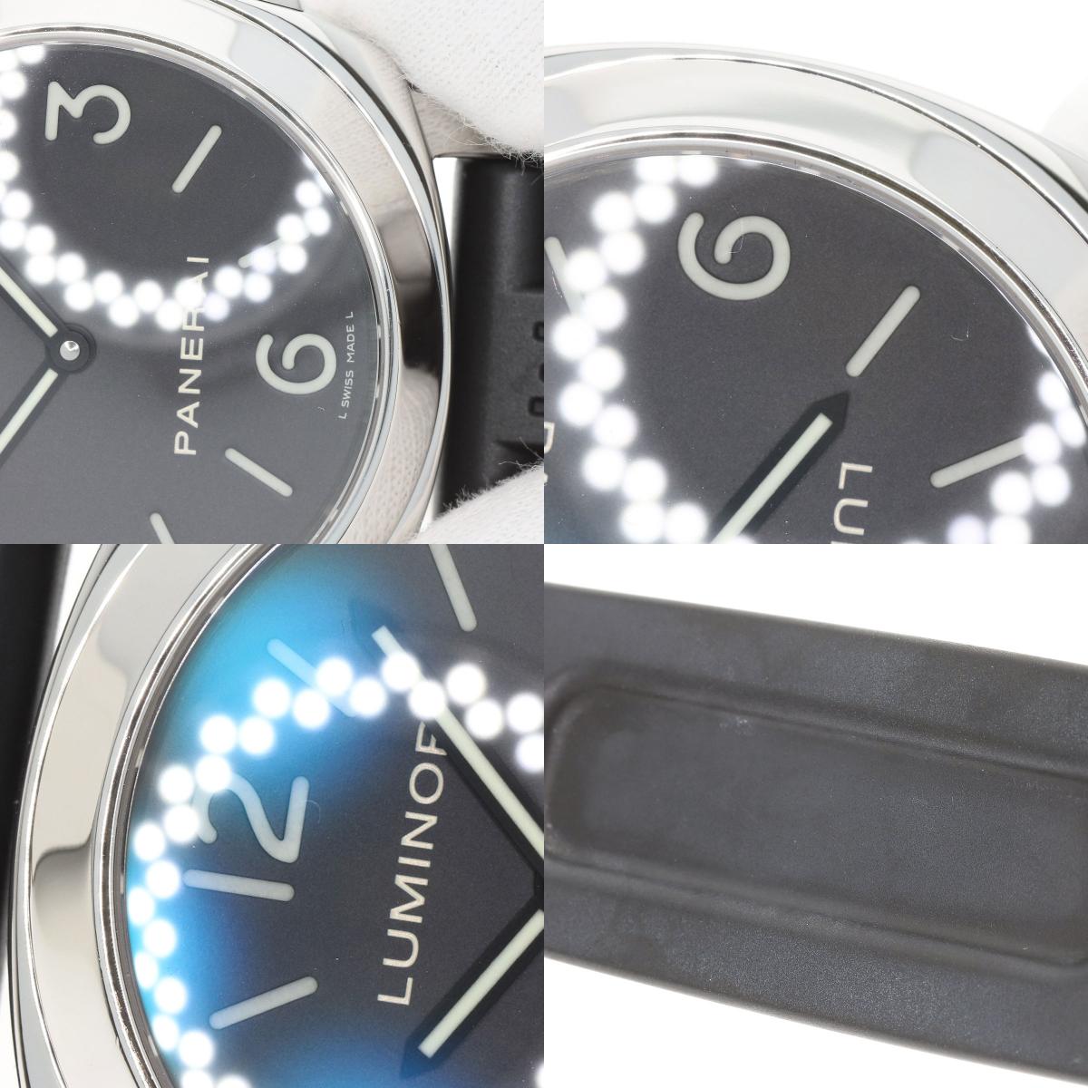 PANERAI Luminol base Watches PAM00112 Stainless Steel/Rubber mens