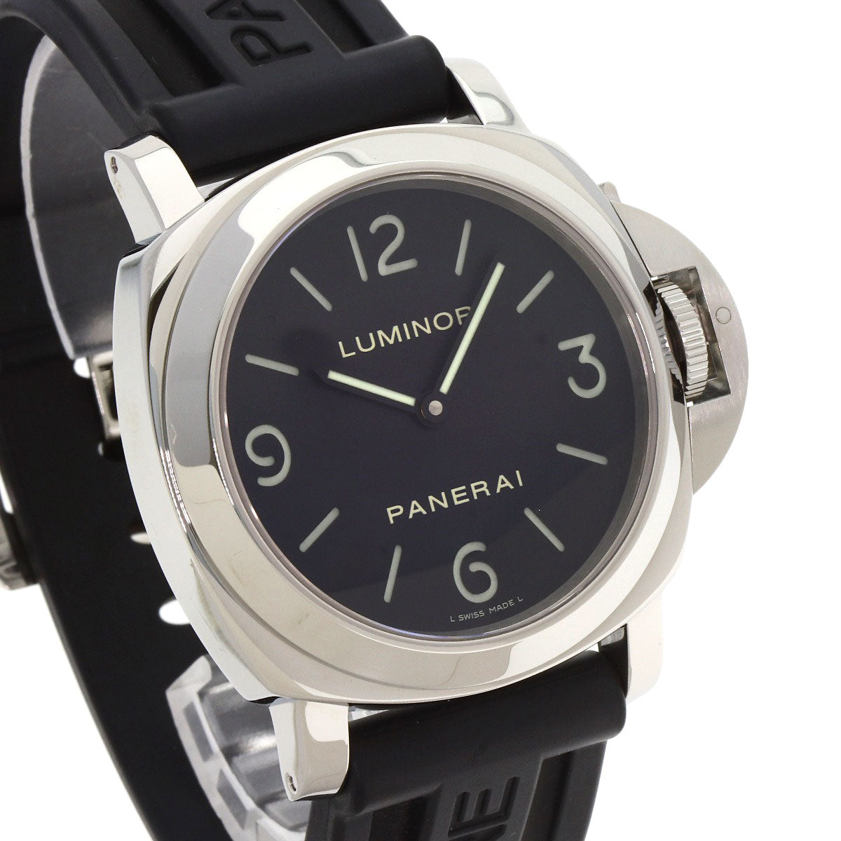 PANERAI Luminol base Watches PAM00112 Stainless Steel/Rubber mens