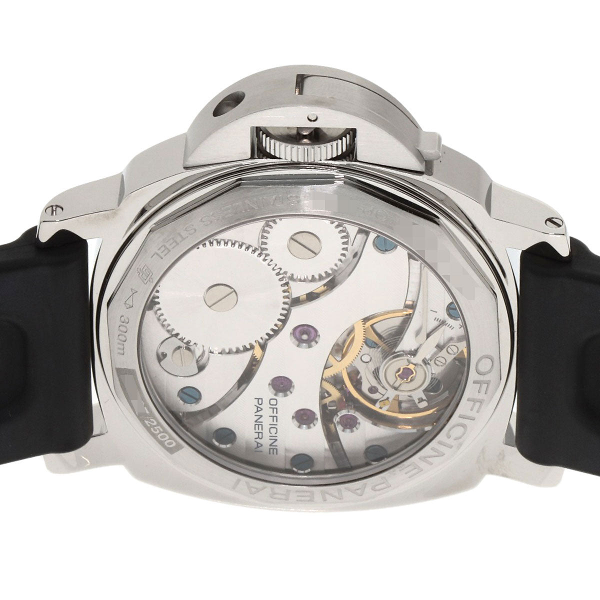 PANERAI Luminol base Watches PAM00112 Stainless Steel/Rubber mens
