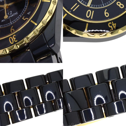 CHANEL J12 1.7" Caliber 3125 Watches H2129 Ceramic/Ceramic mens