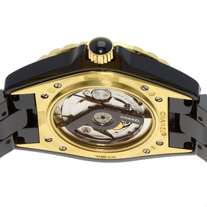 CHANEL J12 1.7" Caliber 3125 Watches H2129 Ceramic/Ceramic mens