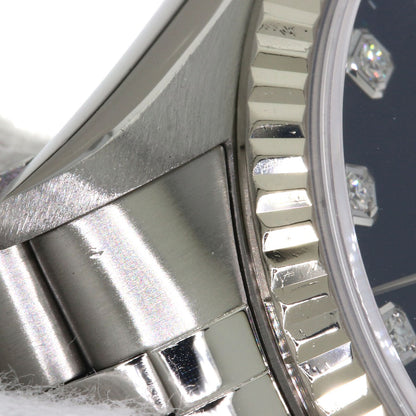 ROLEX DATEJUST 10P Diamond Watches 16234G Stainless Steel/Stainless Steel mens