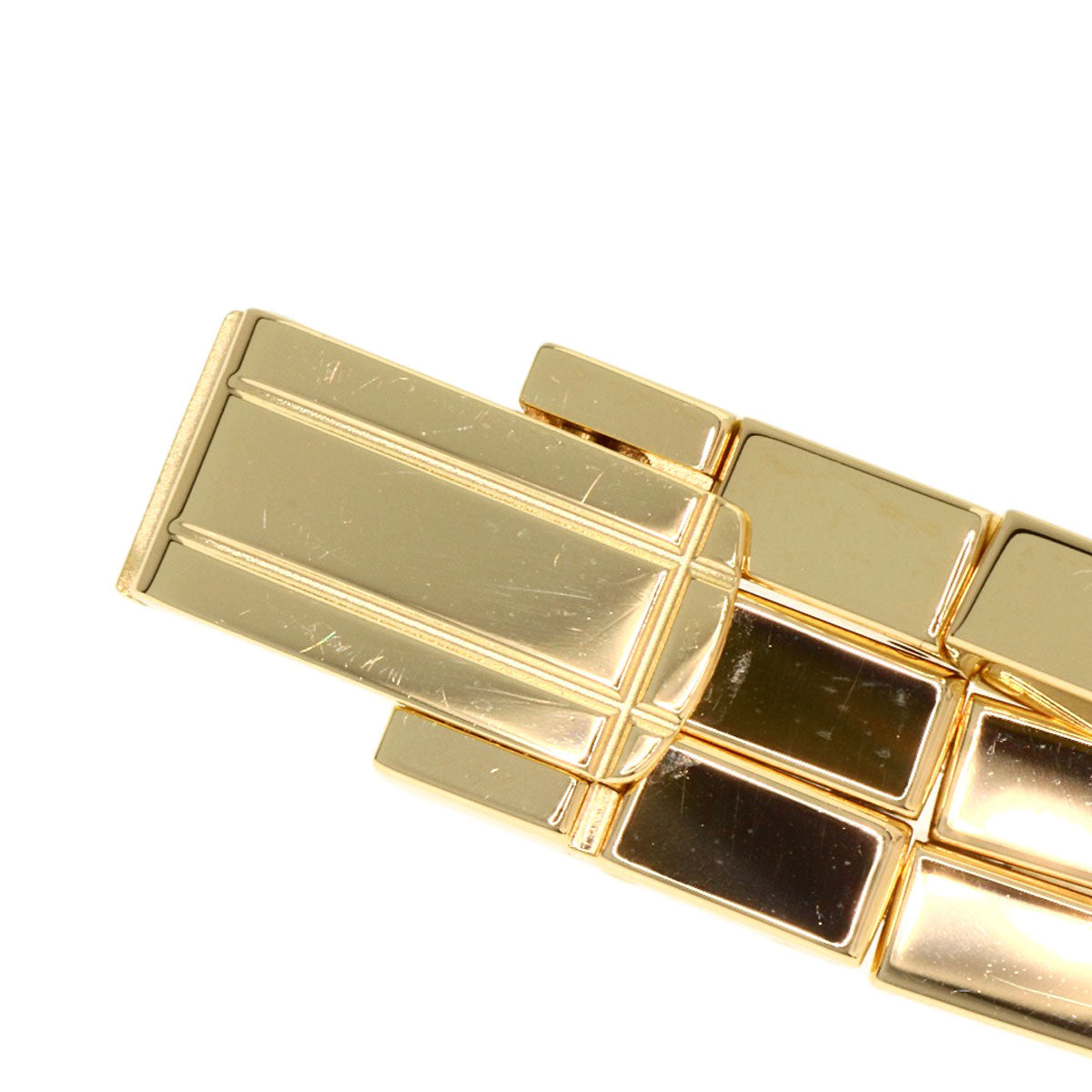 CARTIER Tank Allongee Lanier Watches WJ2006X3 K18 Yellow Gold/18K Yellow Gold Ladies