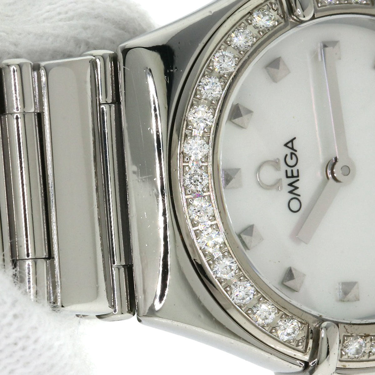 OMEGA Constellation DiamondBezel Watches 1465.71 Stainless Steel/Stainless Steel Ladies