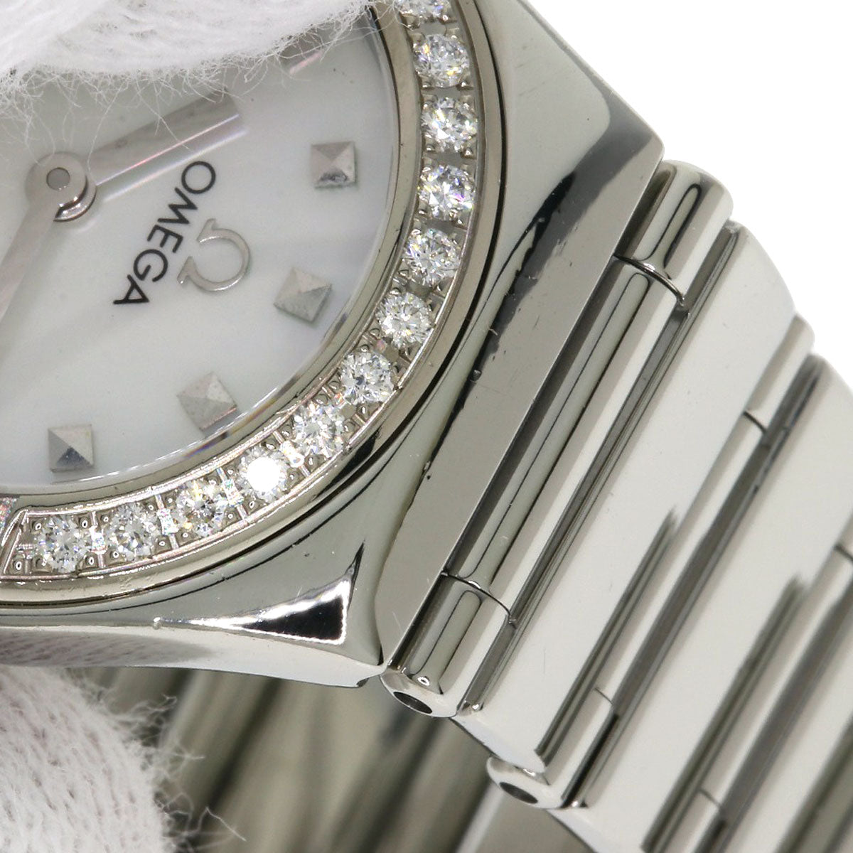 OMEGA Constellation DiamondBezel Watches 1465.71 Stainless Steel/Stainless Steel Ladies