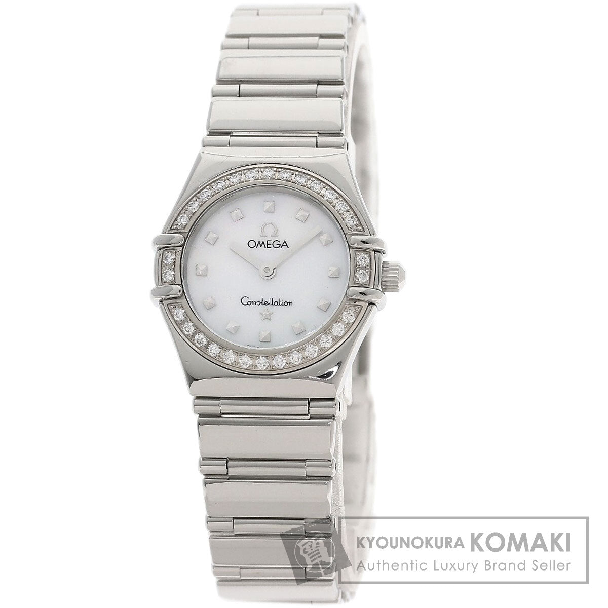 OMEGA Constellation DiamondBezel Watches 1465.71 Stainless Steel/Stainless Steel Ladies