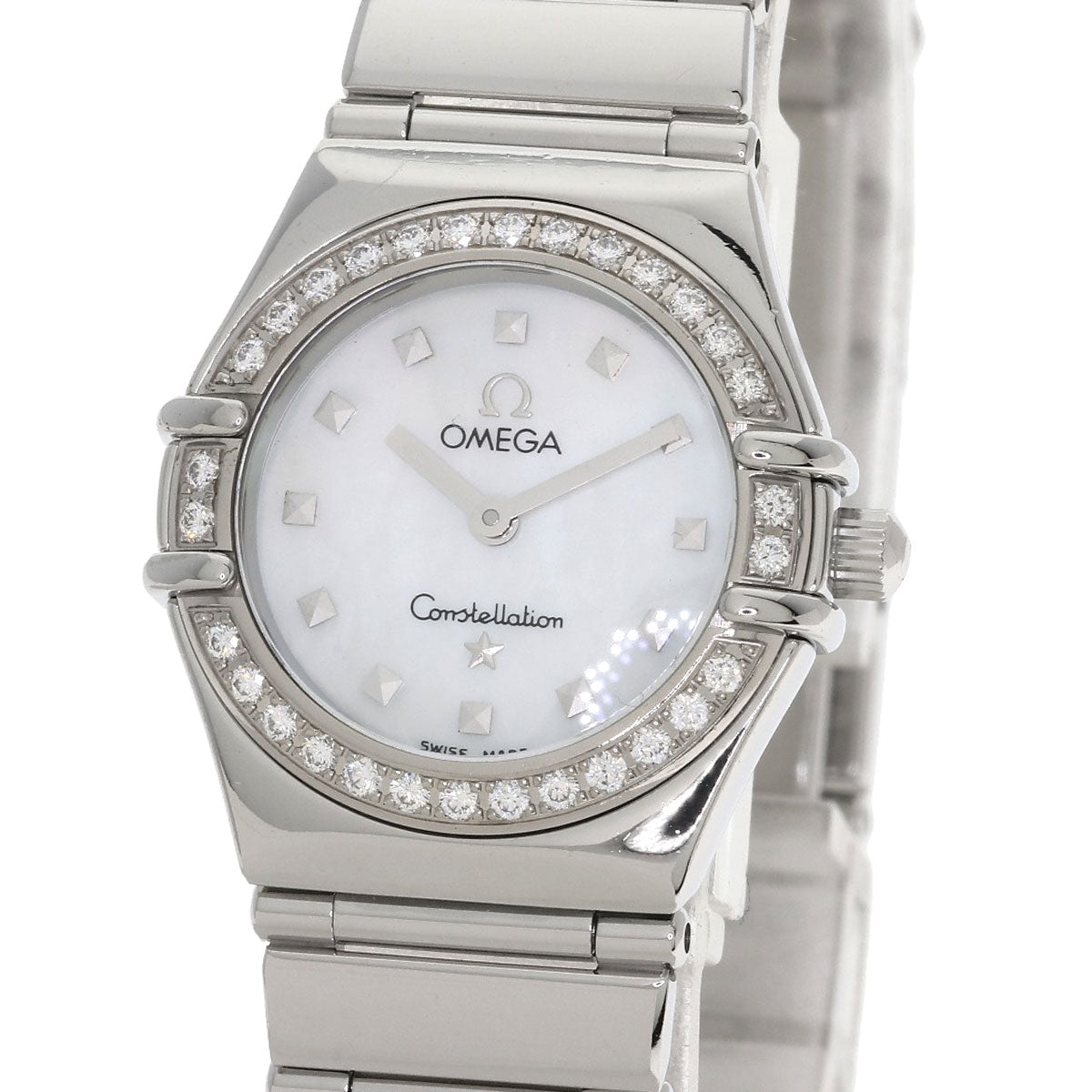 OMEGA Constellation DiamondBezel Watches 1465.71 Stainless Steel/Stainless Steel Ladies