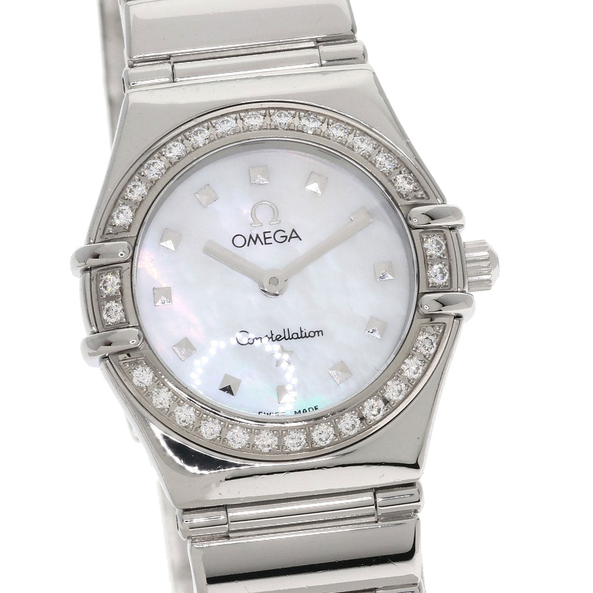 OMEGA Constellation DiamondBezel Watches 1465.71 Stainless Steel/Stainless Steel Ladies