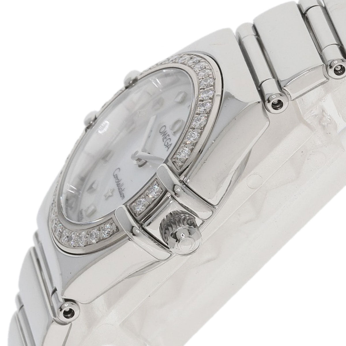 OMEGA Constellation DiamondBezel Watches 1465.71 Stainless Steel/Stainless Steel Ladies
