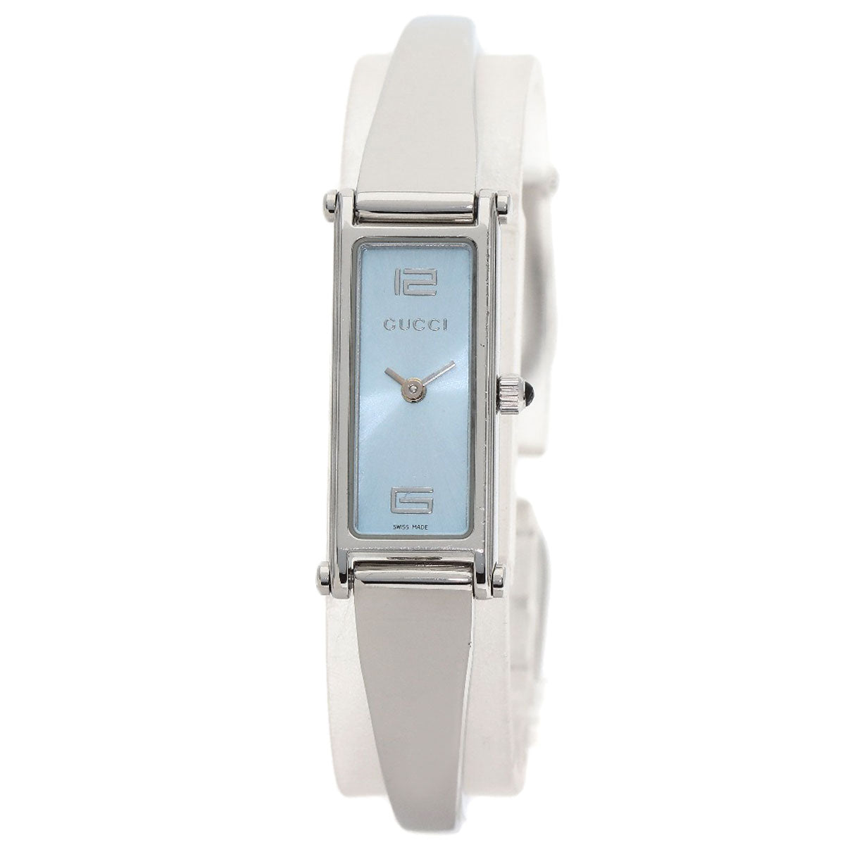 GUCCI Square face Watches 1500L Stainless Steel/Stainless Steel Ladies
