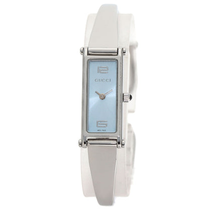 GUCCI Square face Watches 1500L Stainless Steel/Stainless Steel Ladies