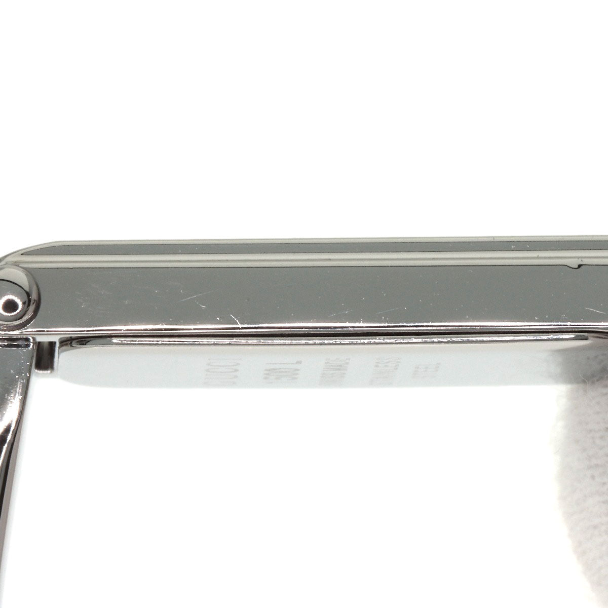 GUCCI Square face Watches 1500L Stainless Steel/Stainless Steel Ladies