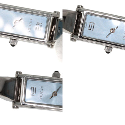 GUCCI Square face Watches 1500L Stainless Steel/Stainless Steel Ladies