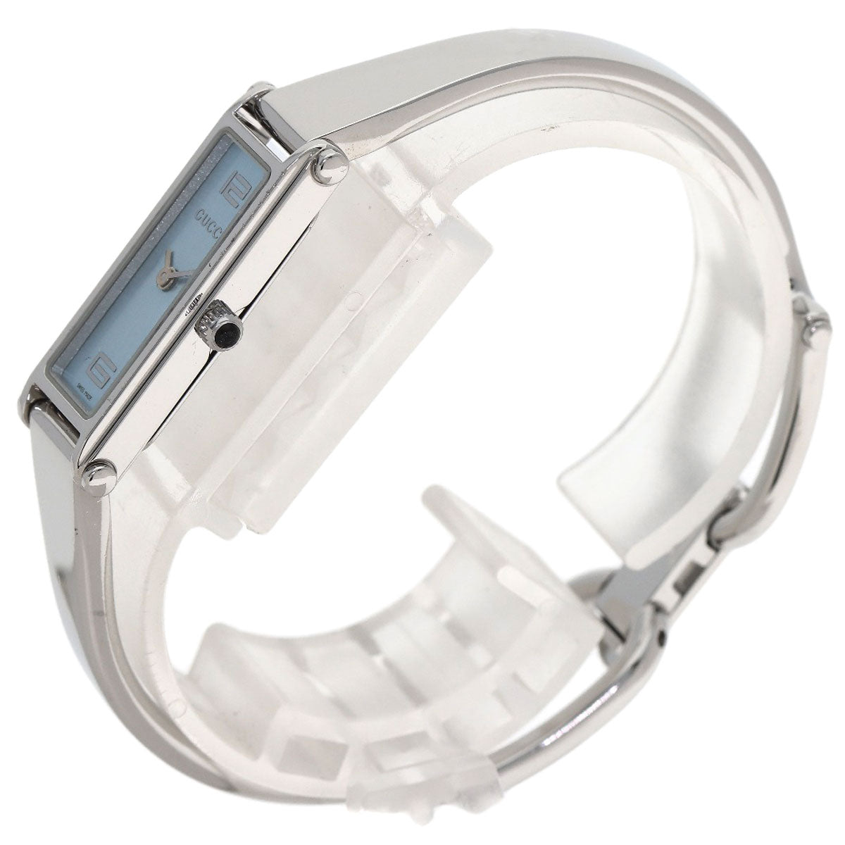 GUCCI Square face Watches 1500L Stainless Steel/Stainless Steel Ladies