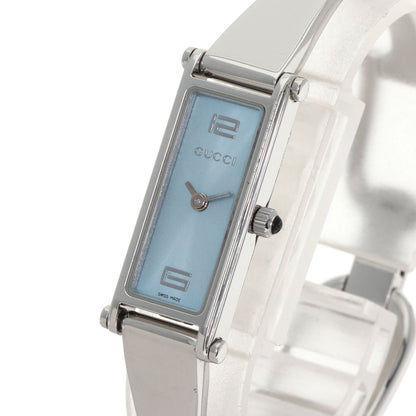 GUCCI Square face Watches 1500L Stainless Steel/Stainless Steel Ladies