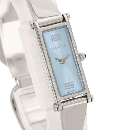 GUCCI Square face Watches 1500L Stainless Steel/Stainless Steel Ladies