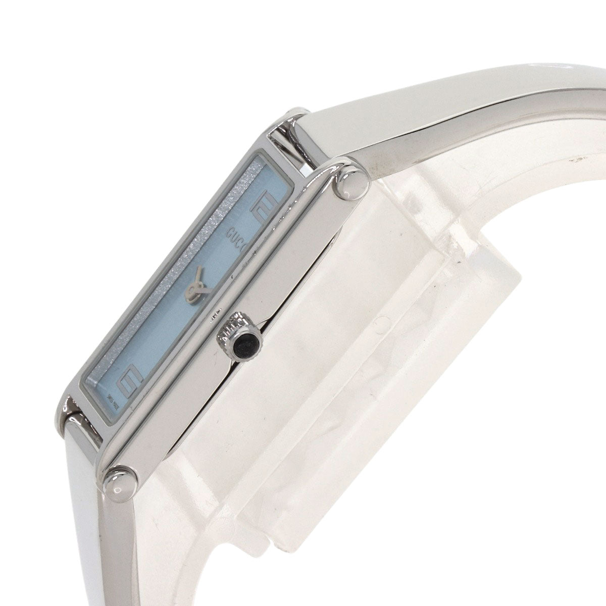 GUCCI Square face Watches 1500L Stainless Steel/Stainless Steel Ladies