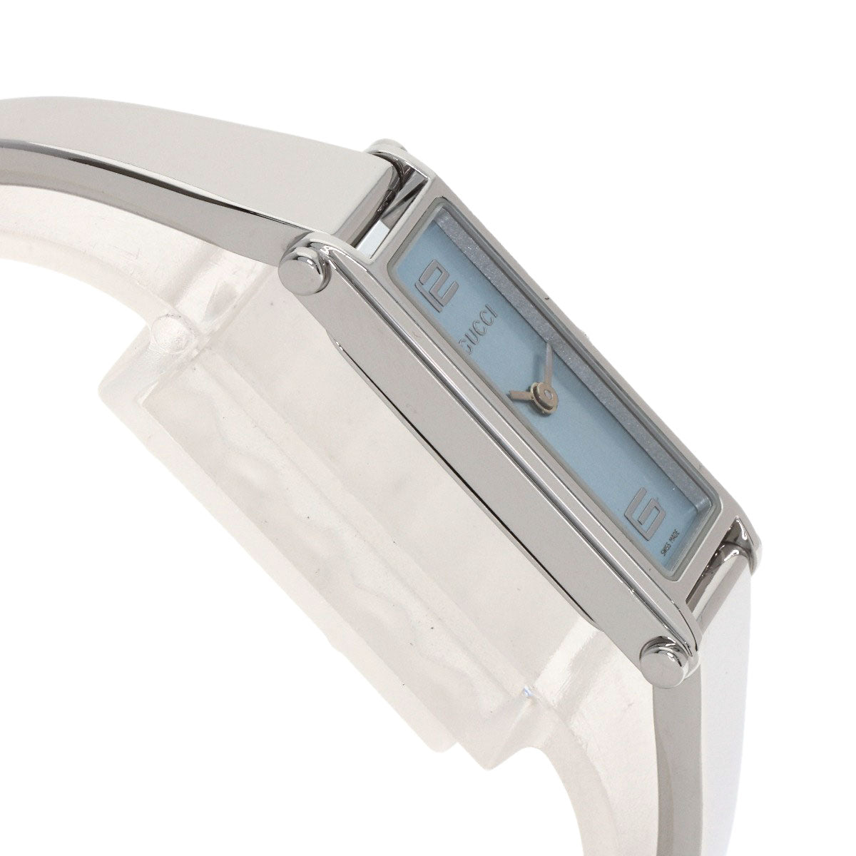 GUCCI Square face Watches 1500L Stainless Steel/Stainless Steel Ladies