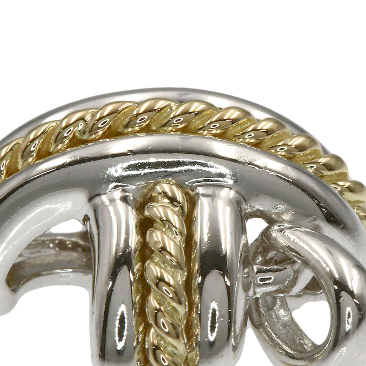 TIFFANY&Co. Signature Pendant top Silver 18K Yellow GoldLadies [Used]