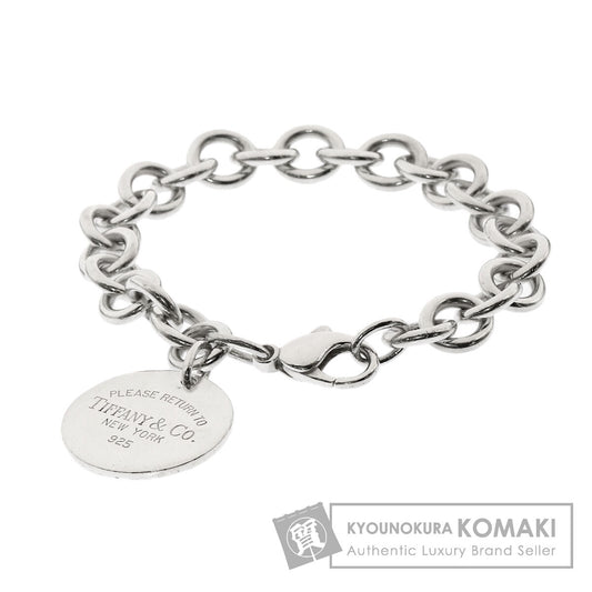 TIFFANY&Co. Return to TIFFANY & Co. Round tag Bracelet Silver Ladies [Used]