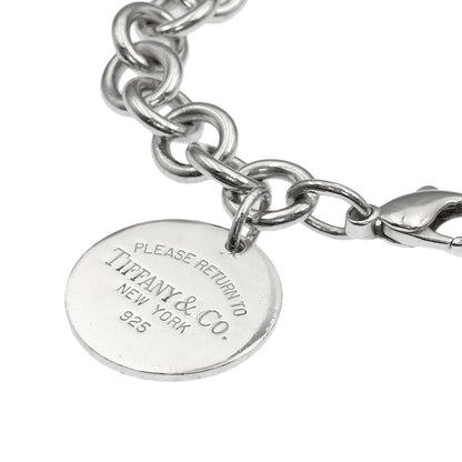 TIFFANY&Co. Return to TIFFANY & Co. Round tag Bracelet Silver Ladies [Used]