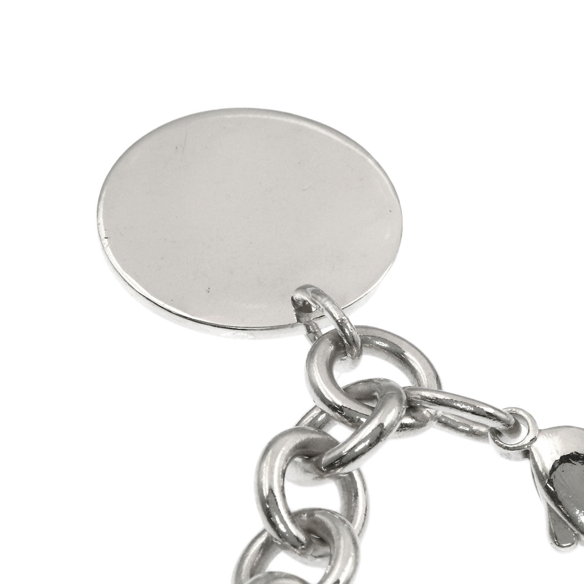 TIFFANY&Co. Return to TIFFANY & Co. Round tag Bracelet Silver Ladies [Used]