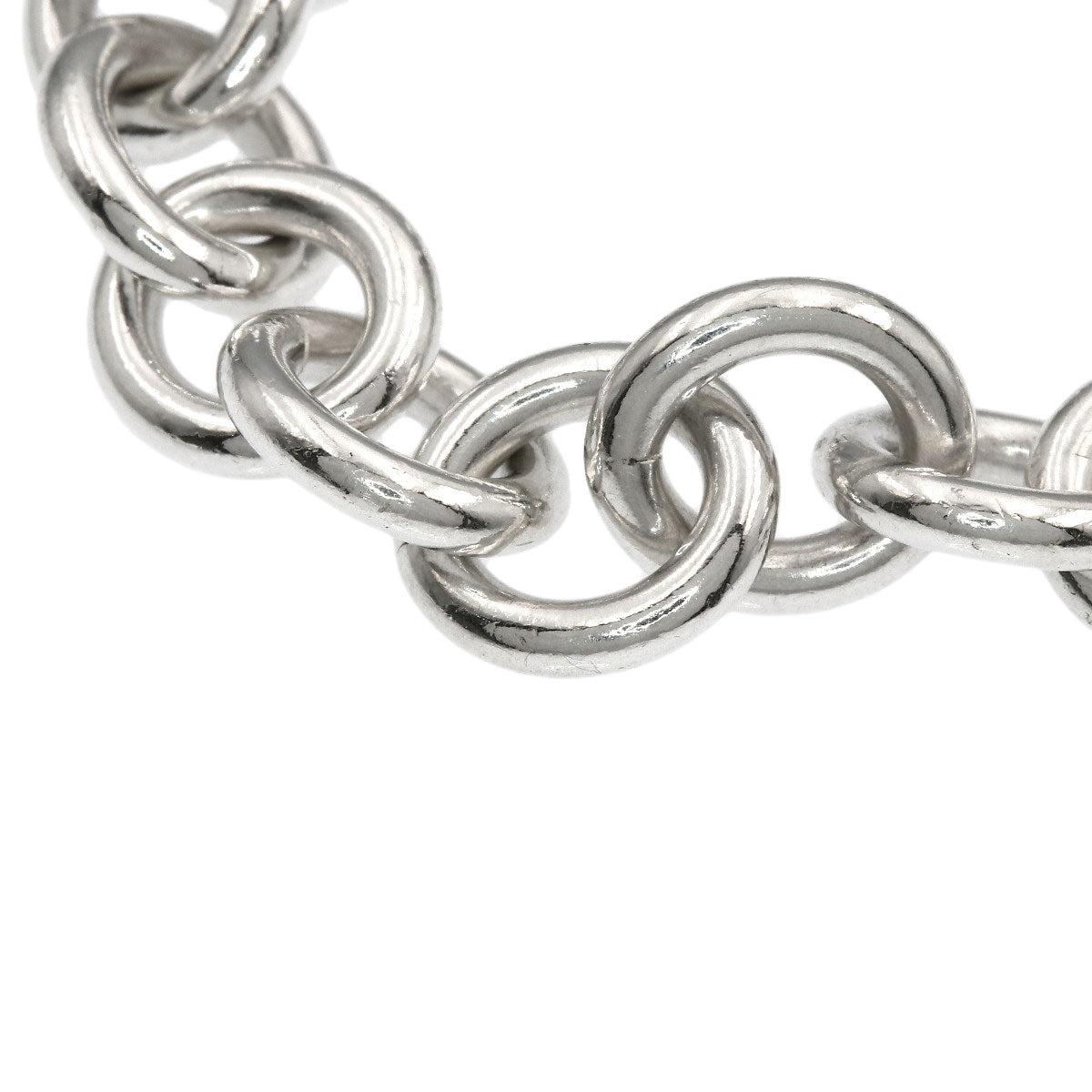 TIFFANY&Co. Return to TIFFANY & Co. Round tag Bracelet Silver Ladies [Used]