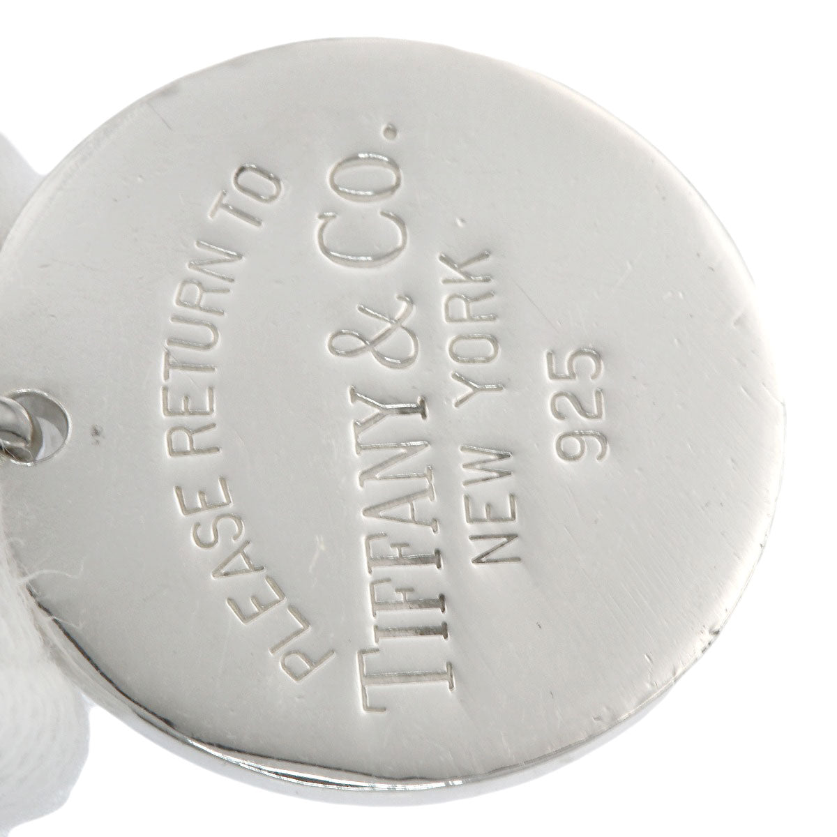 TIFFANY&Co. Return to TIFFANY & Co. Round tag Bracelet Silver Ladies [Used]