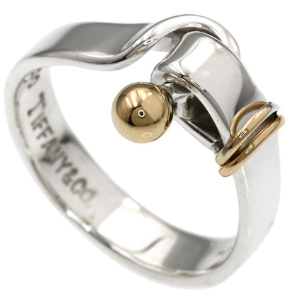 TIFFANY&Co. Hook & Eye Ring Silver 18K Yellow GoldLadies [Used]
