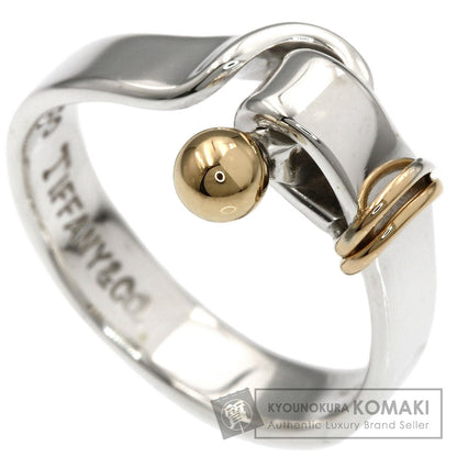 TIFFANY&Co. Hook & Eye Ring Silver 18K Yellow GoldLadies [Used]
