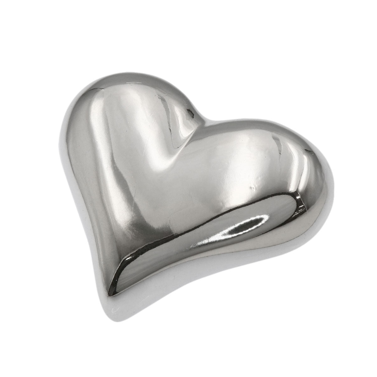 TIFFANY&Co. heart Brooch Silver Ladies [Used]