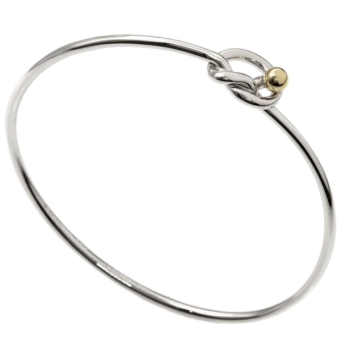 TIFFANY&Co. Love knot Bracelet Silver 18K Yellow GoldLadies [Used]