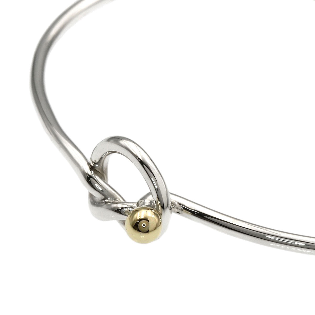 TIFFANY&Co. Love knot Bracelet Silver 18K Yellow GoldLadies [Used]