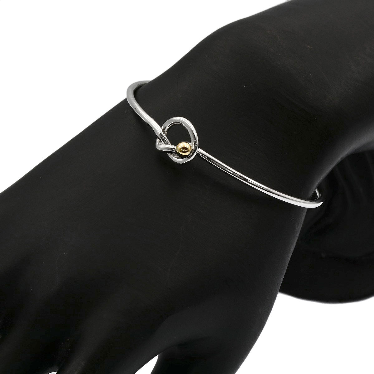 TIFFANY&Co. Love knot Bracelet Silver 18K Yellow GoldLadies [Used]