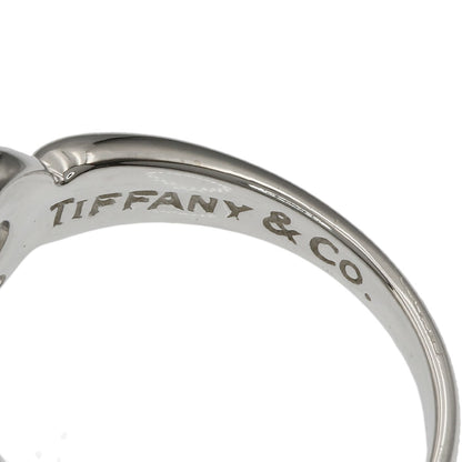 TIFFANY&Co. Heart with bow Ring Silver 18K Yellow GoldLadies [Used]