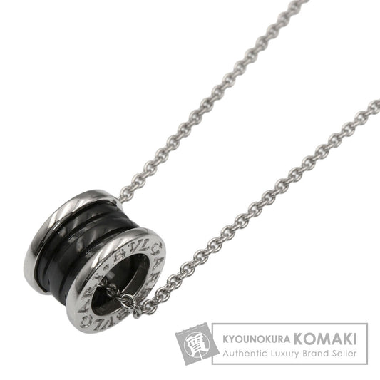 BVLGARI B.zero1 Save the Children Necklace Silver CeramicLadies [Used]
