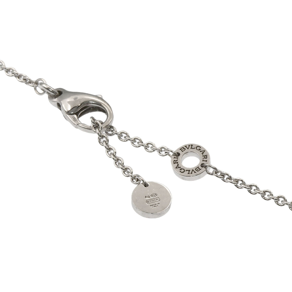 BVLGARI B.zero1 Save the Children Necklace Silver CeramicLadies [Used]