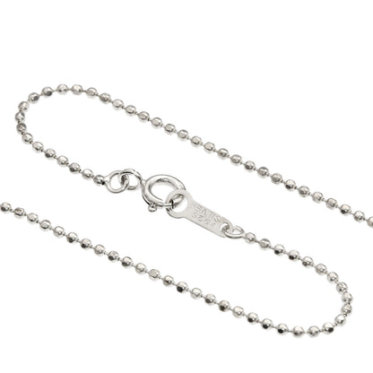 TIFFANY&Co. Heart key Necklace Silver Ladies [Used]