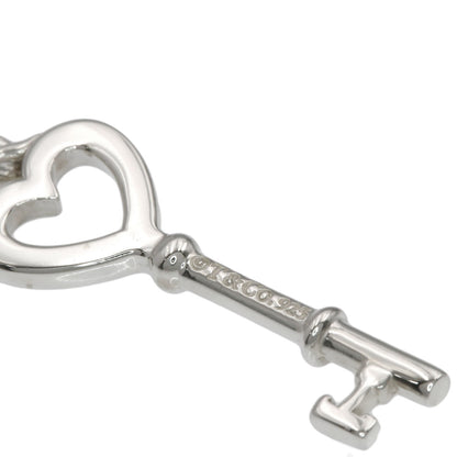 TIFFANY&Co. Heart key Necklace Silver Ladies [Used]