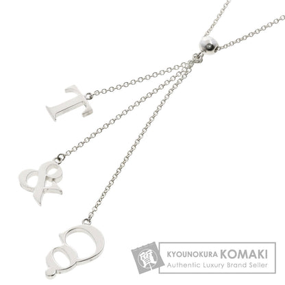 TIFFANY&Co. T&Co Logo Necklace Silver Ladies [Used]