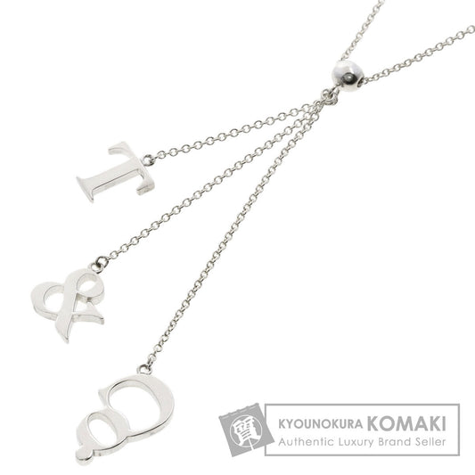 TIFFANY&Co. T&Co Logo Necklace Silver Ladies [Used]